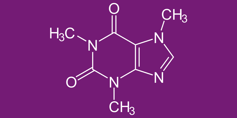 Koffein Strukturformel