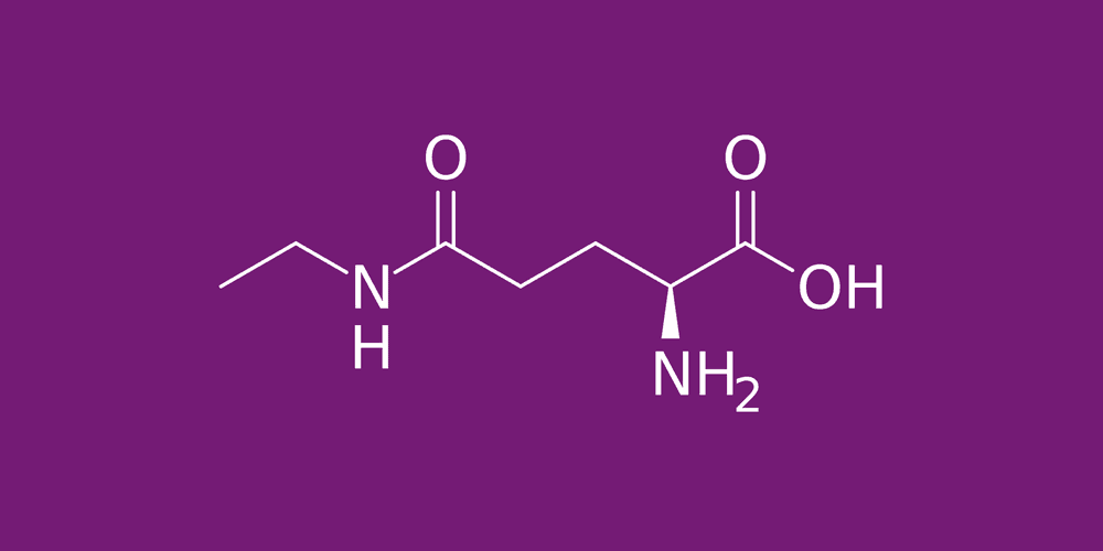 Strukturformel L-Theanin