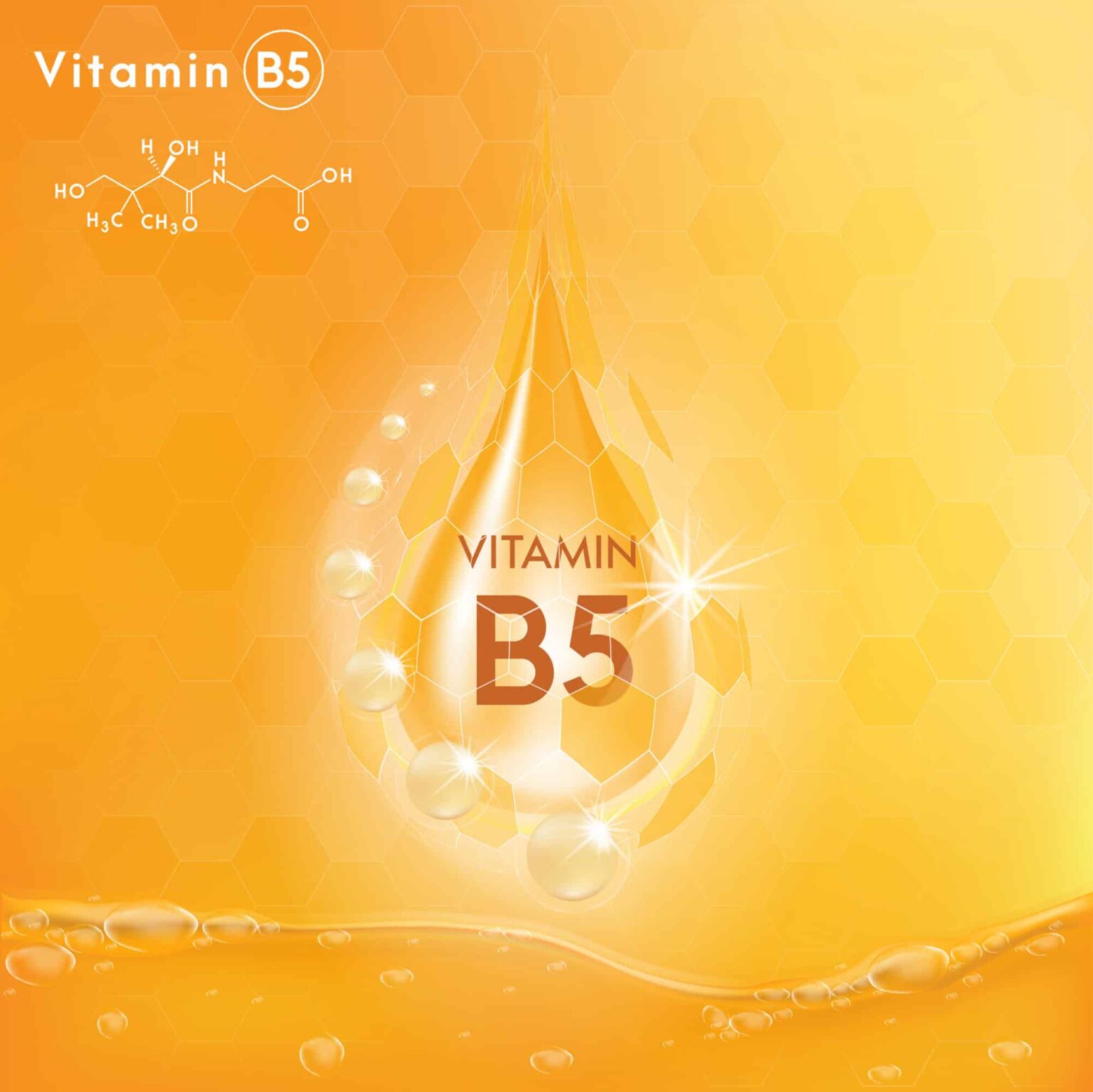 Vitamin B5 Wirkungen und Funktionen