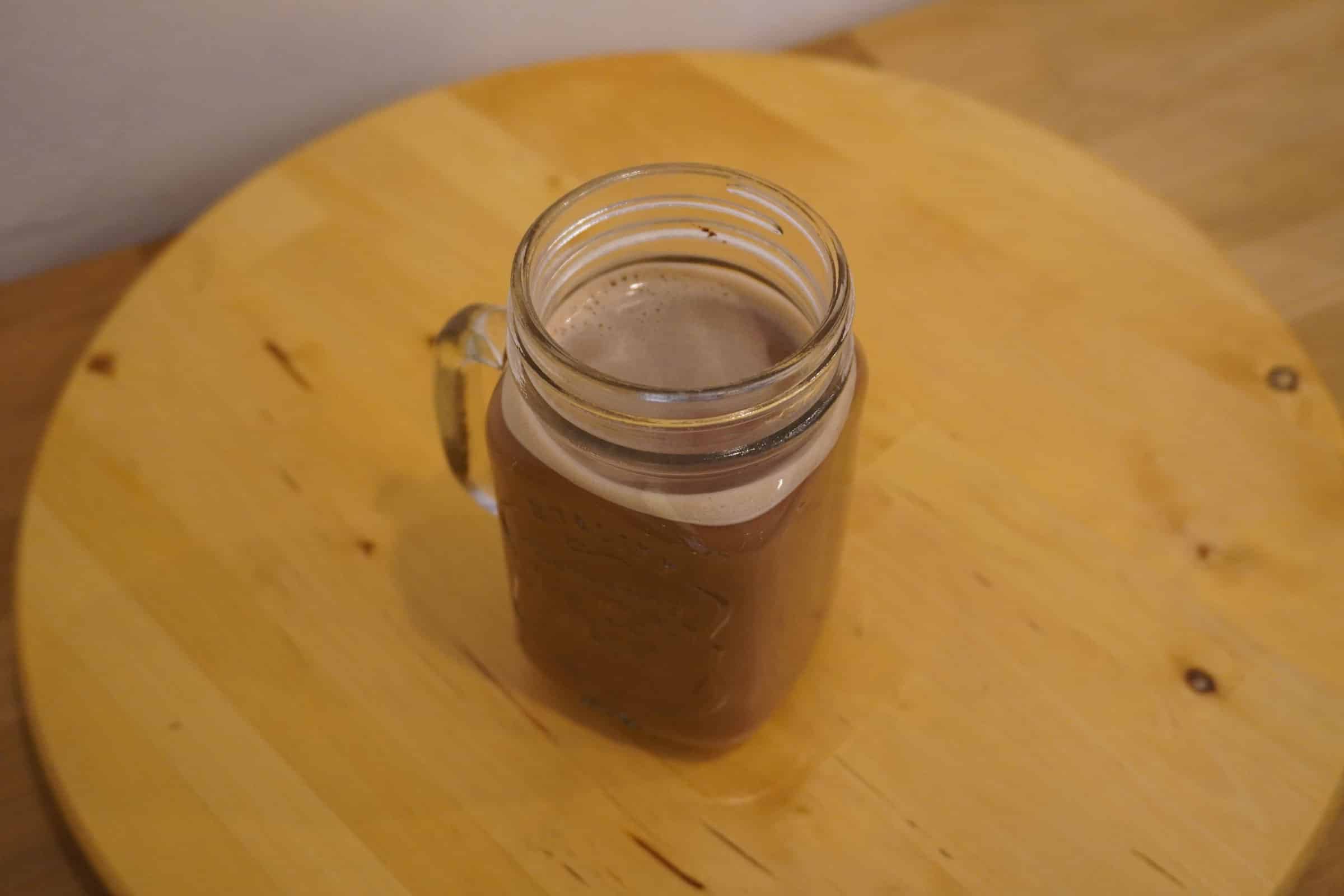 Birkengold Trink-Kakao zubereitet